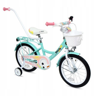 Vikas mint 16" viacfarebný bicykel